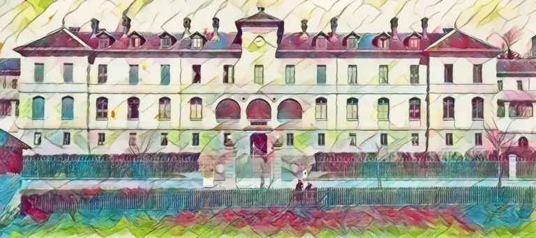 Lycée Émile Duclaux au début du XXe siècle (d'après carte postale ancienne) Lycée Émile Duclaux au début du XXe siècle (d'après carte postale ancienne)