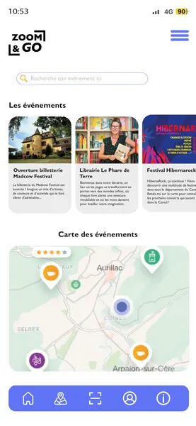 Maquette de l'application Maquette de l'application